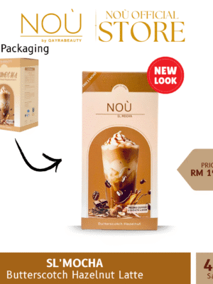 [SINGLE BOX] Sl'mocha Meal Replacement 4’s + 1’s Free